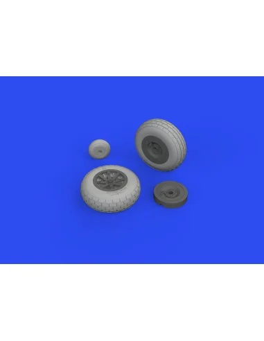 P-40E wheels for Trumpeter, 1/32 - Eduard Accessories 632160