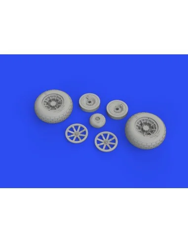 P-40E wheels for Trumpeter, 1/32 - Eduard Accessories 632160