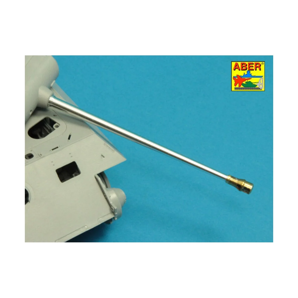 7,5 cm barrel with muzzle brake for Panther Ausf.A - Aber Models 35...