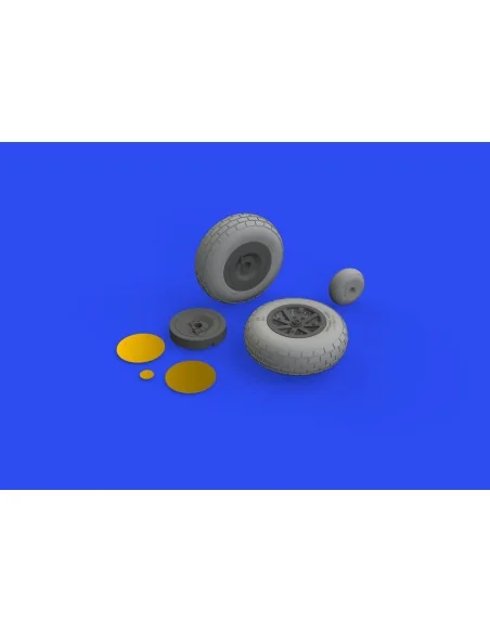 [NO_DESC] P-40E wheels for Trumpeter, 1/32 - Eduard Accessories 632160
