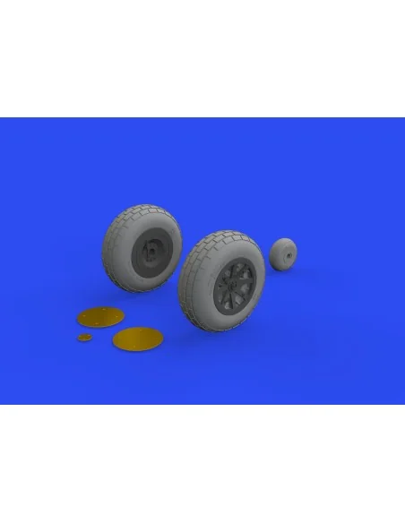 P-40E wheels for Trumpeter, 1/32 - Eduard Accessories 632160