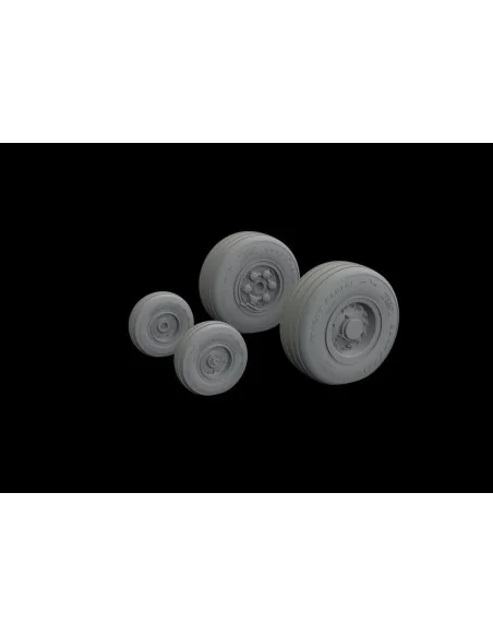 Tornado GR.4 wheels 1/32 for ITALERI, 1/32 - Eduard Accessories 632171