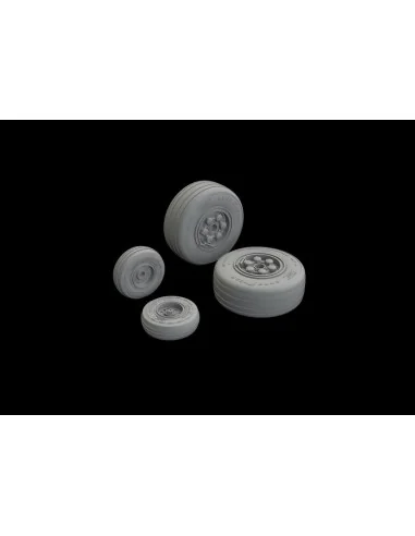 Tornado GR.4 wheels 1/32 for ITALERI, 1/32 - Eduard Accessories 632171