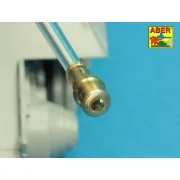 7,5 cm barrel with muzzle brake for Panther Ausf.A - Aber Models 35...