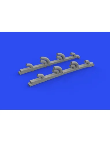 Yak-9T exhaust stacks PRINT for ICM, 1/32 - Eduard Accessories 632182
