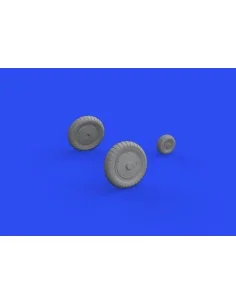 Bf 109G-4 wheels for REVELL, 1/32 - Eduard Accessories 632183