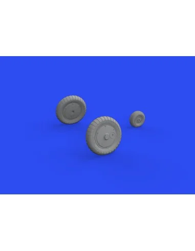 Bf 109G-4 wheels for REVELL, 1/32 - Eduard Accessories 632183