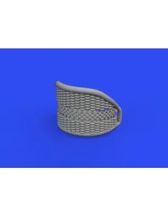 Sopwith Camel seat PRINT 1/32 for WNW / ACADEMY, 1/32 - Eduard Acce... 2
