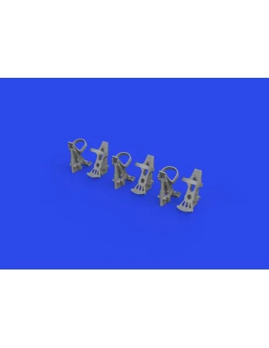 Luftwaffe rudder pedals PRINT, 1/32 - Eduard Accessories 632191