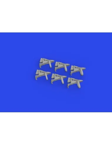 Luftwaffe rudder pedals PRINT, 1/32 - Eduard Accessories 632191