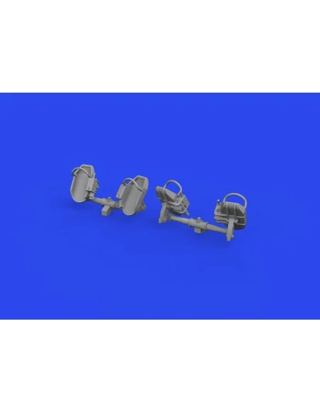 Bf 109E rudder pedals early PRINT, 1/32 - Eduard Accessories 632192