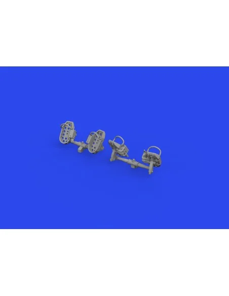 Bf 109E rudder pedals late PRINT, 1/32 - Eduard Accessories 632193