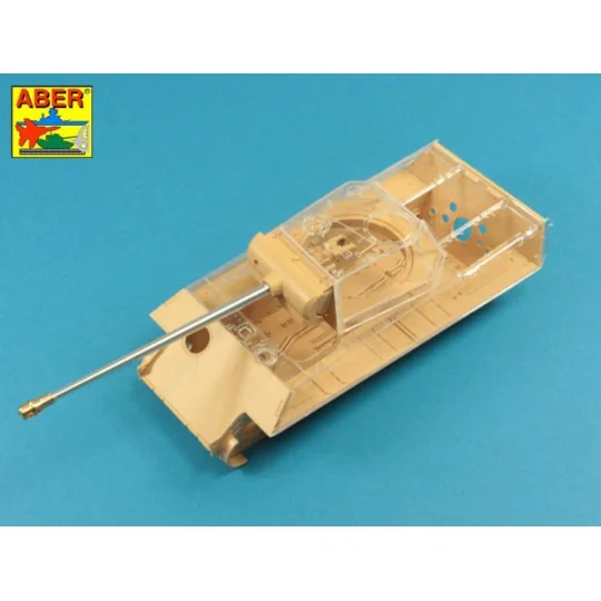 7,5 cm barrel with muzzle brake for Panther Ausf.G - Aber Models 35...