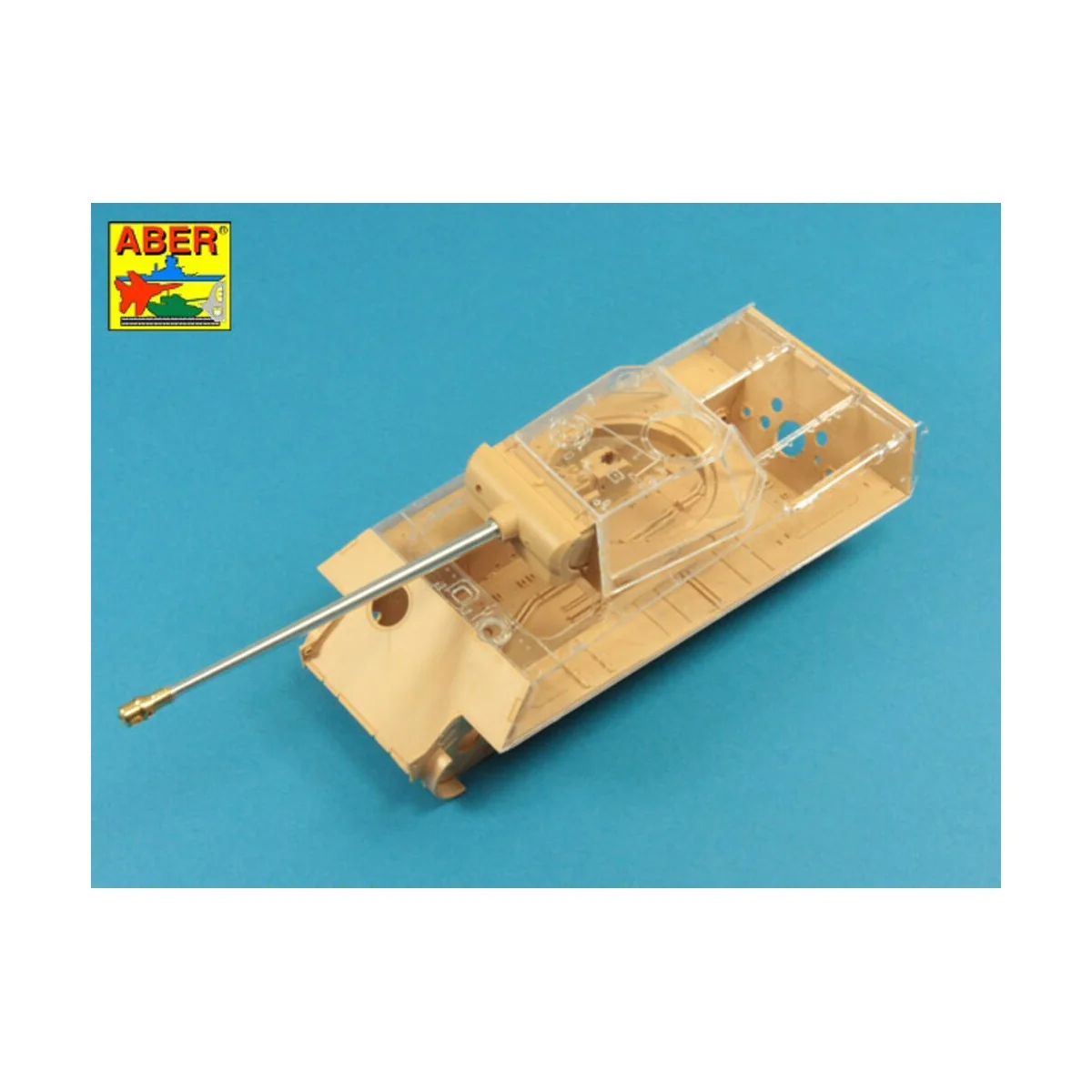 7, 5 cm barrel with muzzle brake for Panther Ausf.G, 1/35 - Aber Mo...