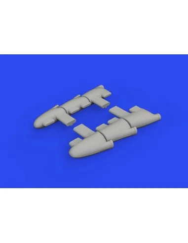 Spitfire Mk.Ia ehaust stacks PRINT 1/32 KOTARE, 1/32 - Eduard Acces...