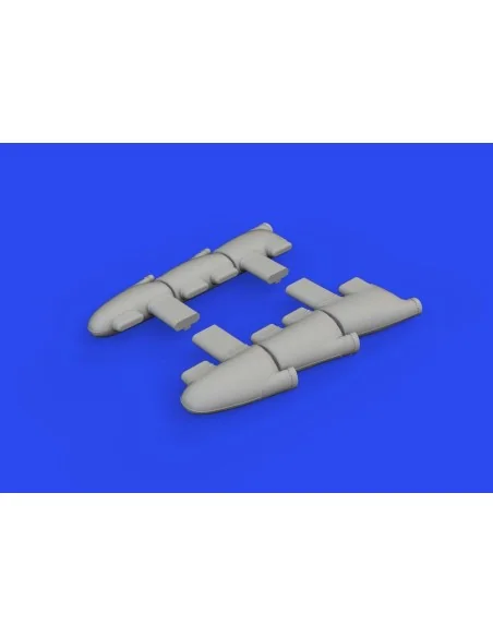 Spitfire Mk.Ia ehaust stacks PRINT 1/32 KOTARE, 1/32 - Eduard Acces...