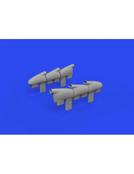 [NO_DESC] Spitfire Mk.Ia ehaust stacks PRINT 1/32 KOTARE, 1/32 - Ed...