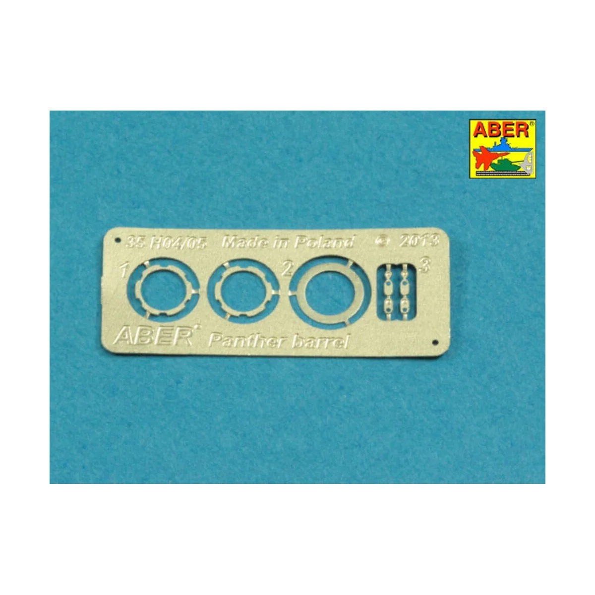 7,5 cm barrel with muzzle brake for Panther Ausf.G - Aber Models 35...