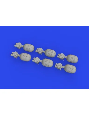 WWII USAAF oxygen cylinder A-4 PRINT, 1/32 - Eduard Accessories 632199