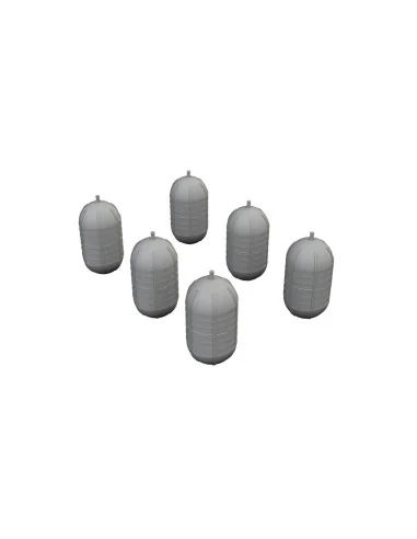 WWII USAAF oxygen tank G-1 PRINT, 1/32 - Eduard Accessories 632201