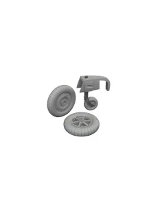 [NO_DESC] Bf 109E wheels EDUARD, 1/32 - Eduard Accessories 632202