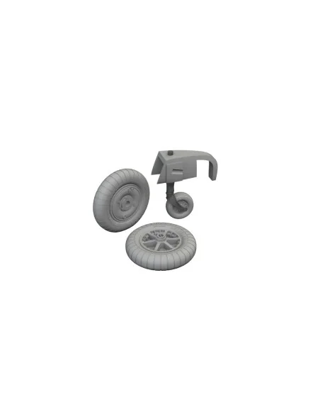 Bf 109E wheels EDUARD, 1/32 - Eduard Accessories 632202