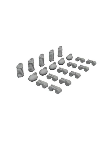 MG 15 magazines & case catchers PRINT, 1/32 - Eduard Accessories 63...