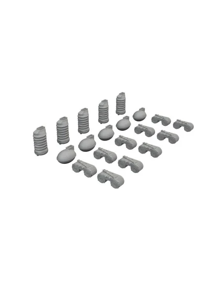 [NO_DESC] MG 15 magazines & case catchers PRINT, 1/32 - Eduard Acce...