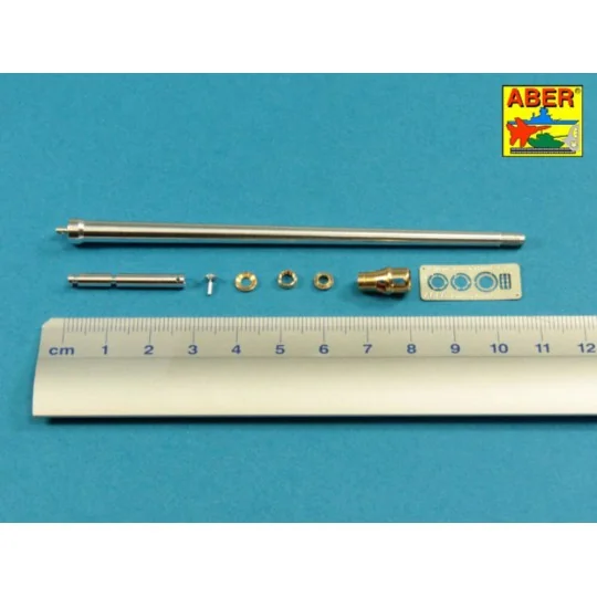 7, 5 cm barrel with muzzle brake for Panther Ausf.G, 1/35 - Aber Mo...