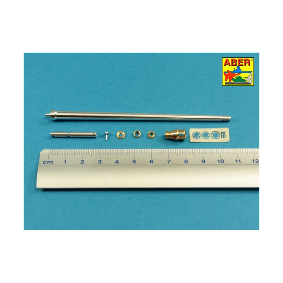 7, 5 cm barrel with muzzle brake for Panther Ausf.G, 1/35 - Aber Mo...