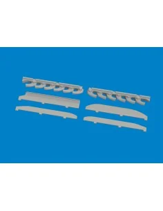 Bf 109K-4 exhaust stacks PRINT for Kotare, 1/32 - Eduard Accessorie... 2