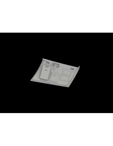 Hurricane Mk.II cockpit door PRINT for Revell, 1/32 - Eduard Access...