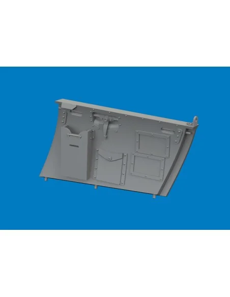 Hurricane Mk.II cockpit door PRINT for Revell, 1/32 - Eduard Access...