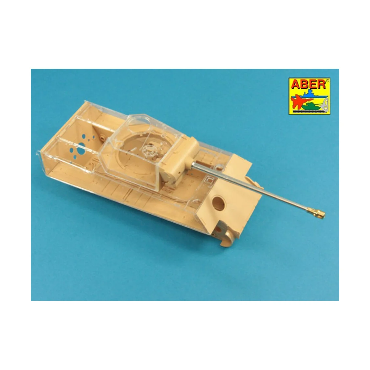 7, 5 cm barrel with muzzle brake for Panther Ausf.G, 1/35 - Aber Mo...