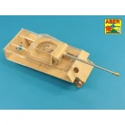 7, 5 cm barrel with muzzle brake for Panther Ausf.G, 1/35 - Aber Mo...