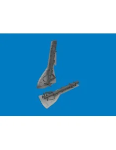 Fw 190 undercarriage legs PRINT for Revell, 1/32 - Eduard Accessori... 2