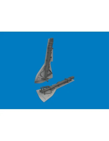 Fw 190 undercarriage legs PRINT for Revell, 1/32 - Eduard Accessori...