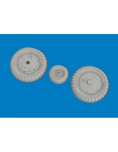 Bf 109G-6 wheels for Revell, 1/32 - Eduard Accessories 632215