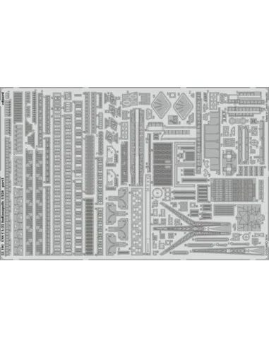 USS CA-35 Indianapolis for Academy, 1/350 - Eduard Accessories 53101
