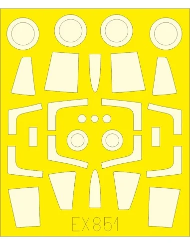 F-104A LööKplus, 1/48 - Eduard Accessories 644167