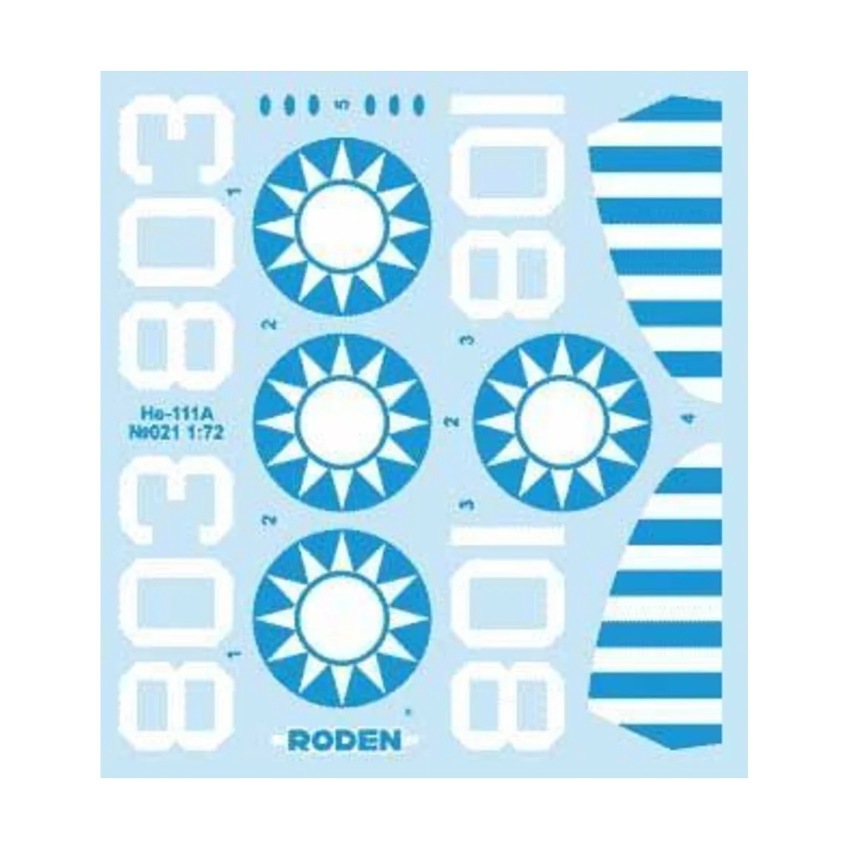 Heinkel He-111A LIMITED EDITION, 1/72 - Roden 021