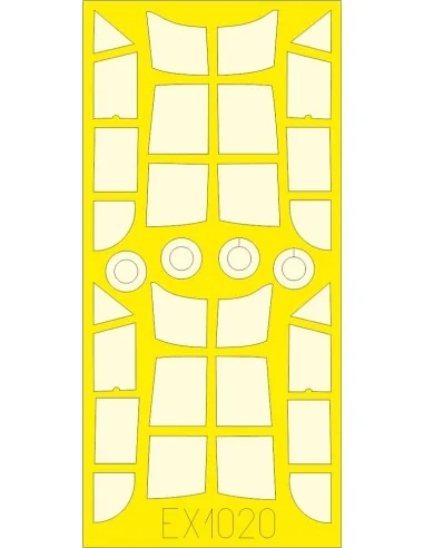Bf 108 regular wheels LööKplus, 1/48 - Eduard Accessories 644276
