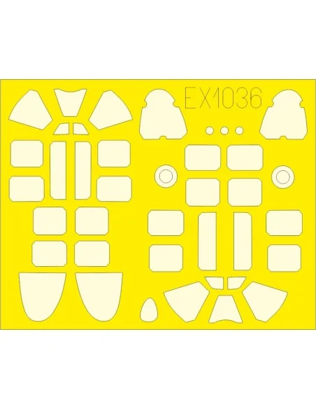 P-51B/C framed canopy LööKplus, 1/48 - Eduard Accessories 644278