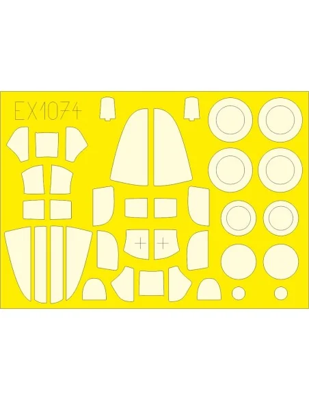 P-39N LööKplus ARMA HOBBY, 1/48 - Eduard Accessories 644293