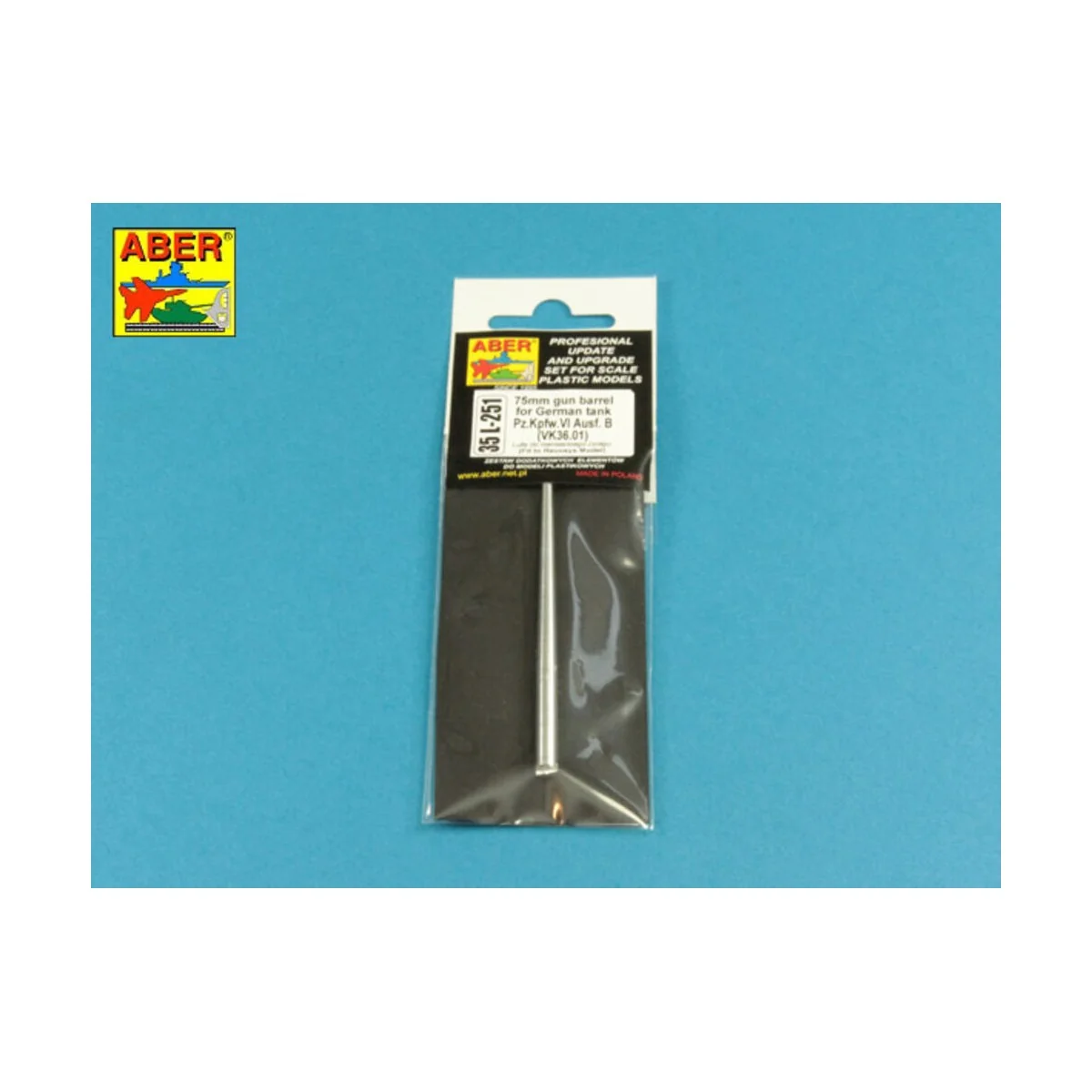 7,5cm gun barrel for German Tank Pz.Kpfw. VI Ausf. B (VK36.01) - Ab...