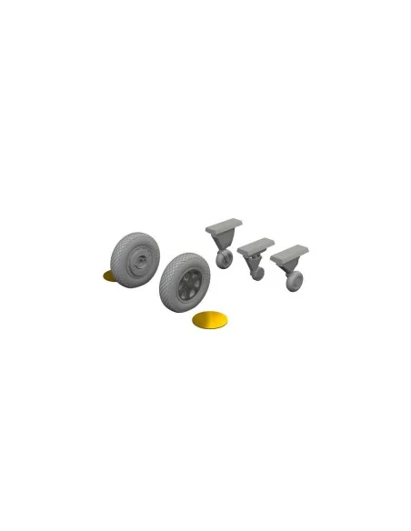F4F-4 w/ late wheels LööKplus ACADEMY, 1/48 - Eduard Accessories 64...