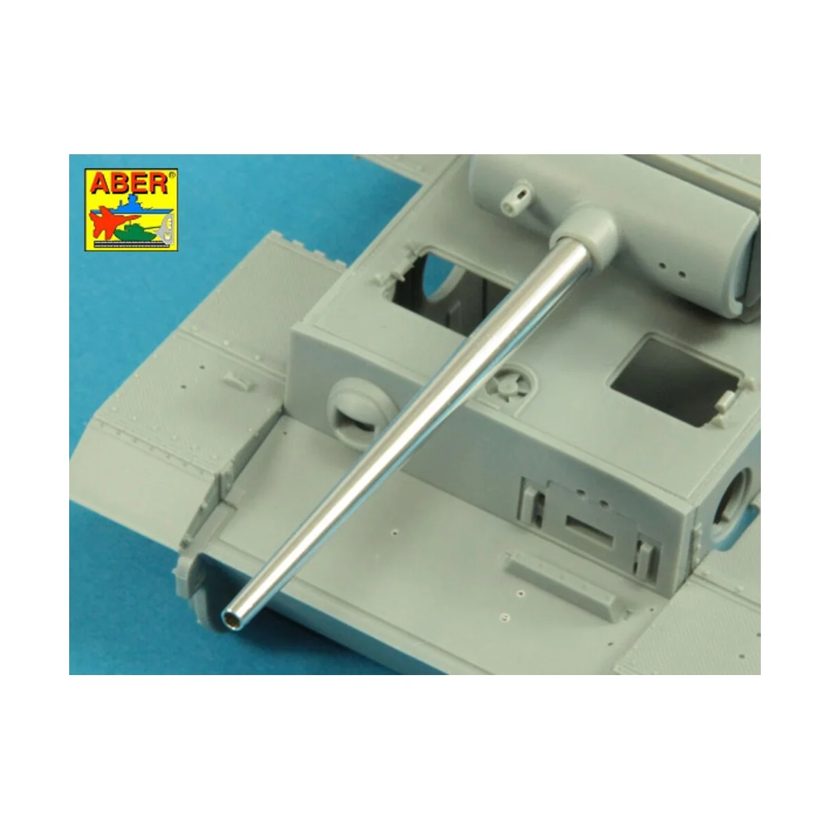 7, 5cm gun barrel for German Tank Pz.Kpfw. VI Ausf. B (VK36.01), 1/...