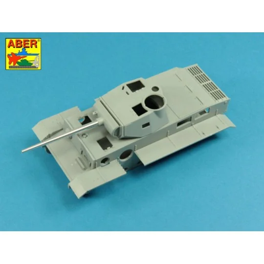 7, 5cm gun barrel for German Tank Pz.Kpfw. VI Ausf. B (VK36.01), 1/...