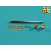 75mm gun barrel with muzzle brake for German Tank Pz.Kpfw. VI Ausf....