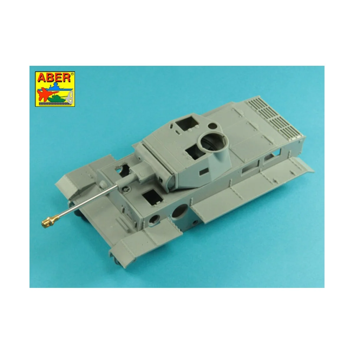 75mm gun barrel with muzzle brake for German Tank Pz.Kpfw. VI Ausf....